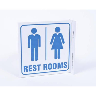 ZING Eco Public Facility L Sign, 7X7- Model 2537